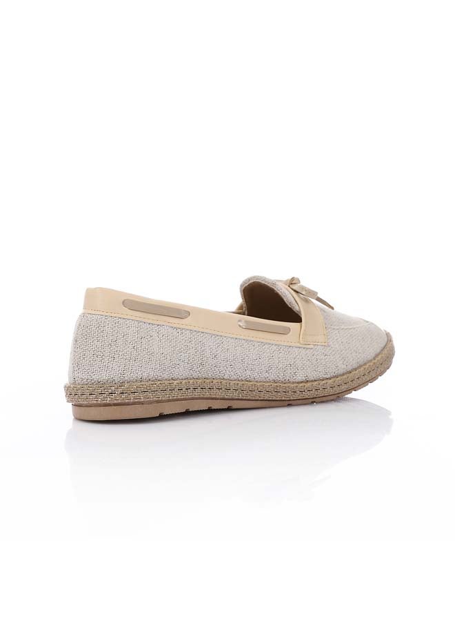 ICE CLUB ICE CLUB Heritage Bow Slip-Ons - Begie - Image 3