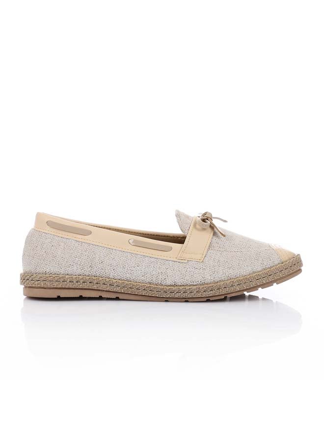 ICE CLUB ICE CLUB Heritage Bow Slip-Ons - Begie - Image 2