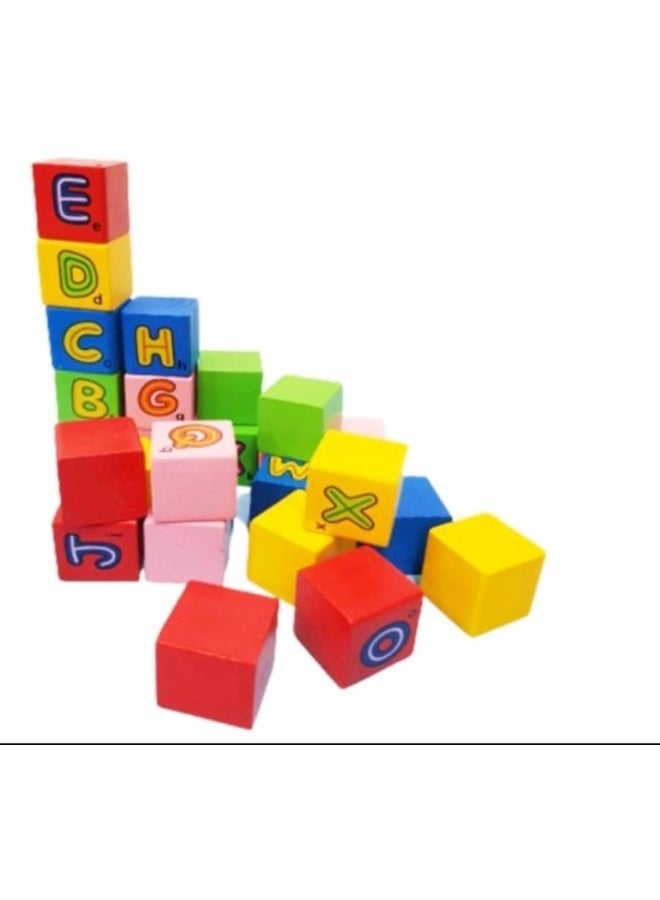 ECVV Building Blocks for Toddlers, Baby Stacking Building Toys, Natural Wooden Sensory Toys, Preschool Learning Educational Toys for Ages 3+ - Image 3