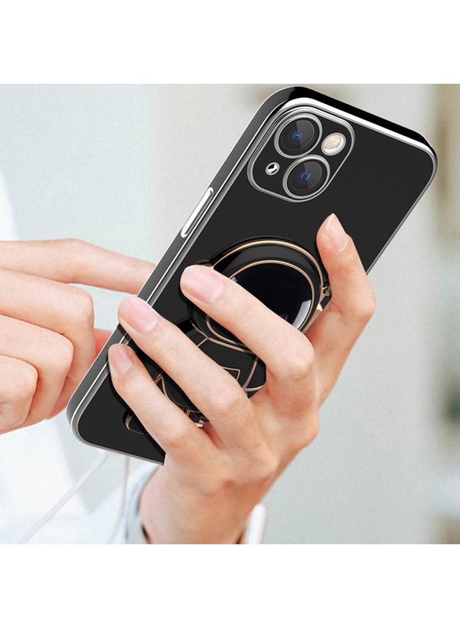 زبون جراب لهاتف iPhone 11 Pro Max، جراب هاتف مزود بحامل رائد فضاء مطلي بطبقة من فيلم العدسة - Image 4