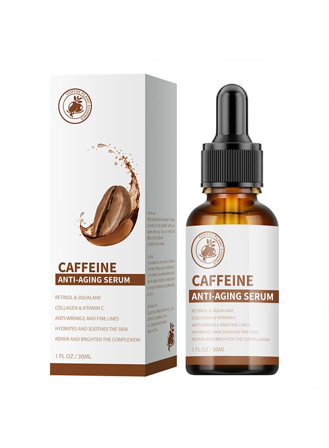 كافيين سيروم ترطيب القهوة المضاد للتجاعيد سيروم ريتينول كولاجين مضاد للتجاعيد - Image 1