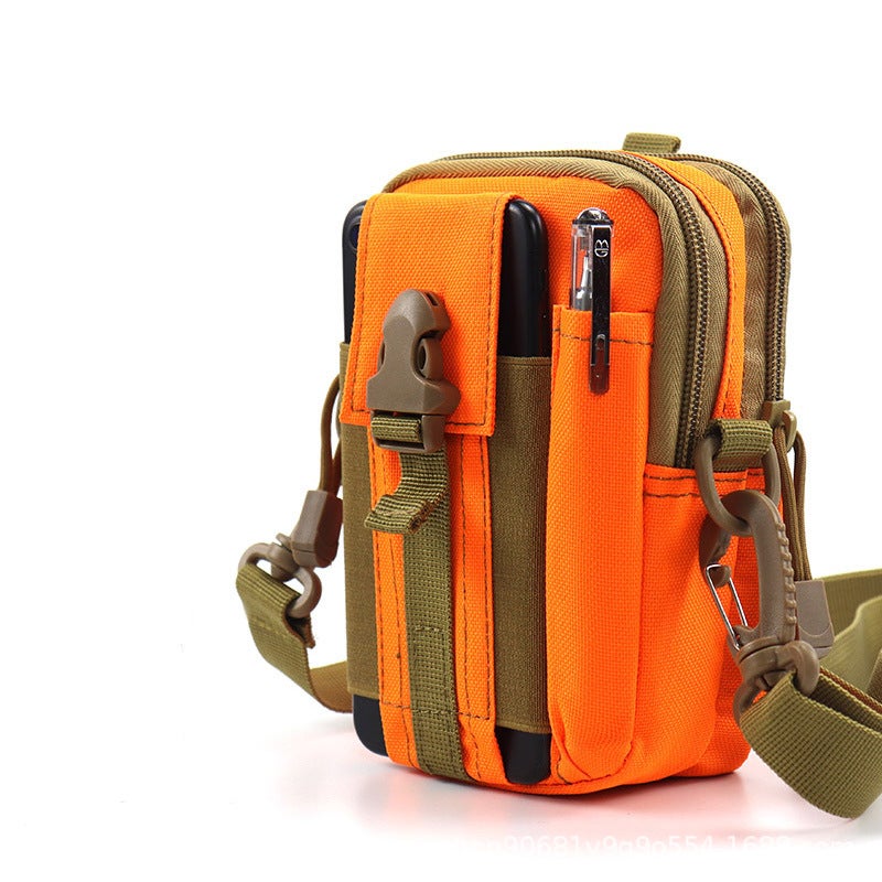 New 6.5 Inch Mobile Phone Waist Bag Men'S Multifunctional Wearing Belt Waist Bag Men'S Vertical Mobile Phone Bag Hanging Bag Tactical Waist Bag - Image 1