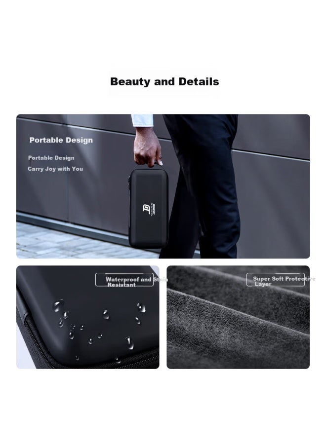 Jemdo Switch Storage Case Protective Shell Oled Storage Box Tempered Glass Screen Protector Joy-Con Controller Grip Full Set Accessories Ns/Lite Card Box Anti-Drop Hard Case - Image 4