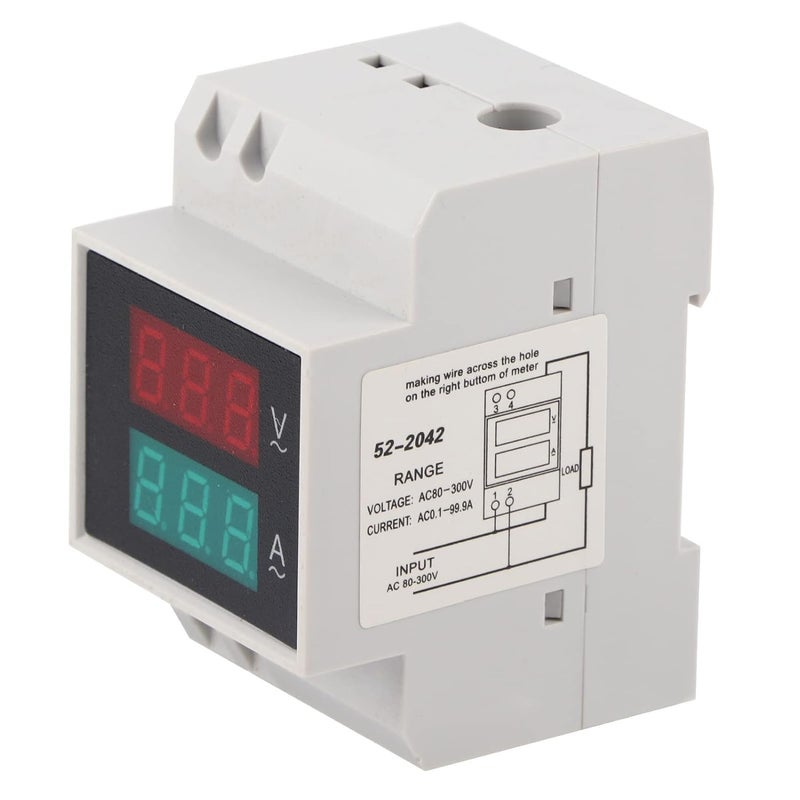 Digital Power Meter AC Voltmeter Ammeter Dual Display For Circuit Experiments - Image 1