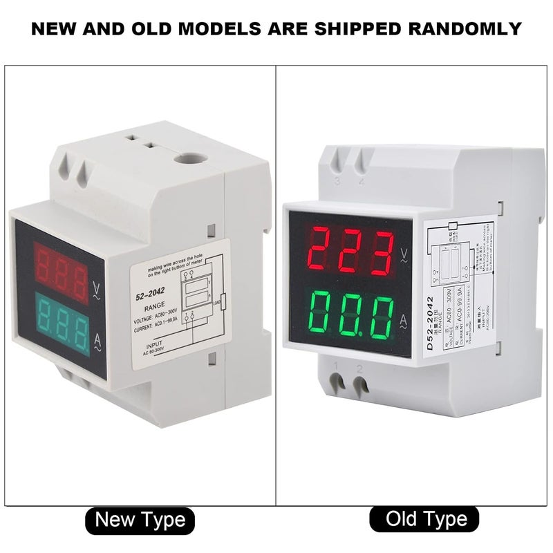 Digital Power Meter AC Voltmeter Ammeter Dual Display For Circuit Experiments - Image 5