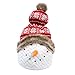 Pavilion Gift Company Pavilion Gift Company Pavilion-Merry-20 Inch Christmas Holiday Snowman with Plaid Hat Door Stopper, White  - Image 2