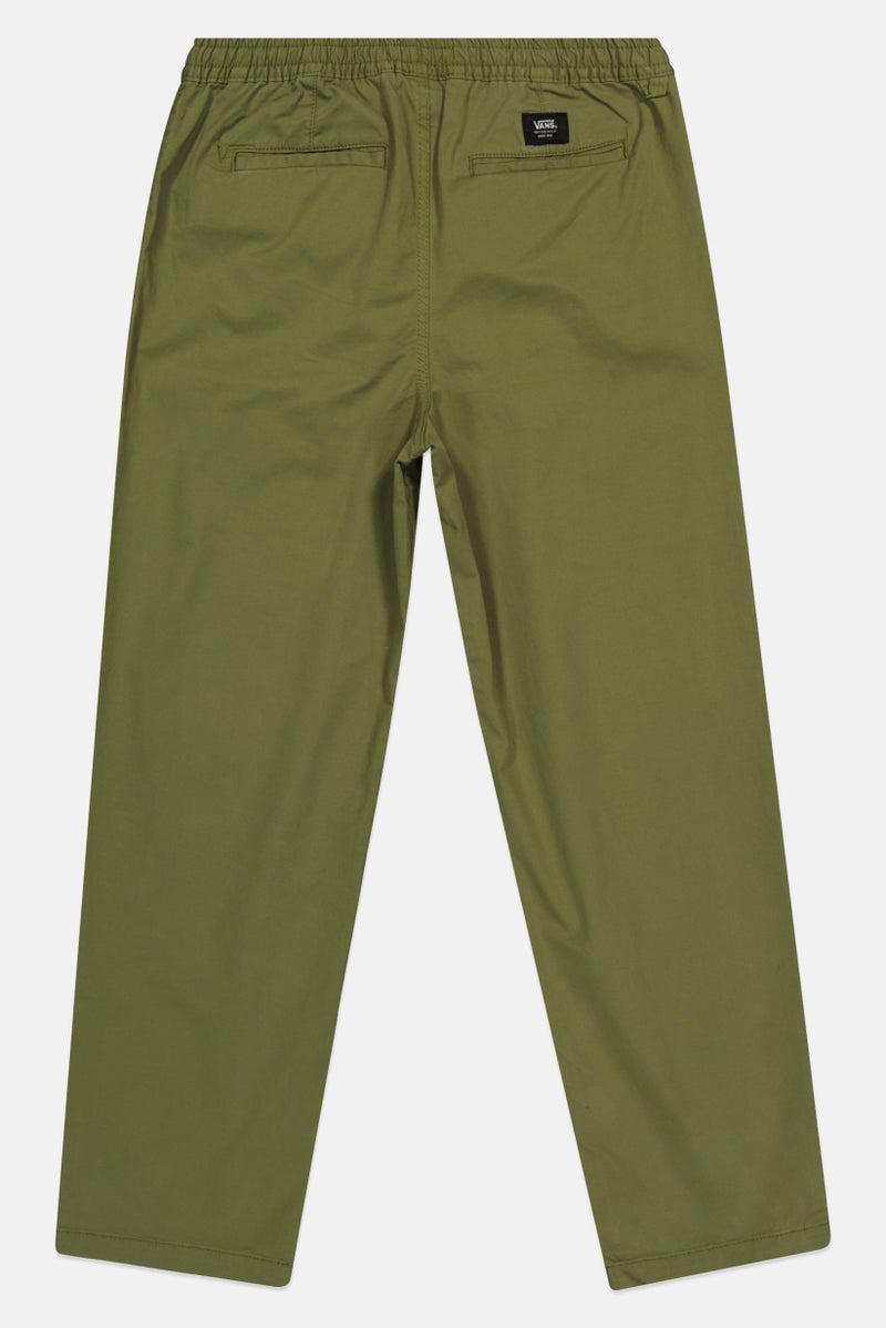 VANS سروال نسائي مستقيم بقصة مريحة، أخضر - Image 2
