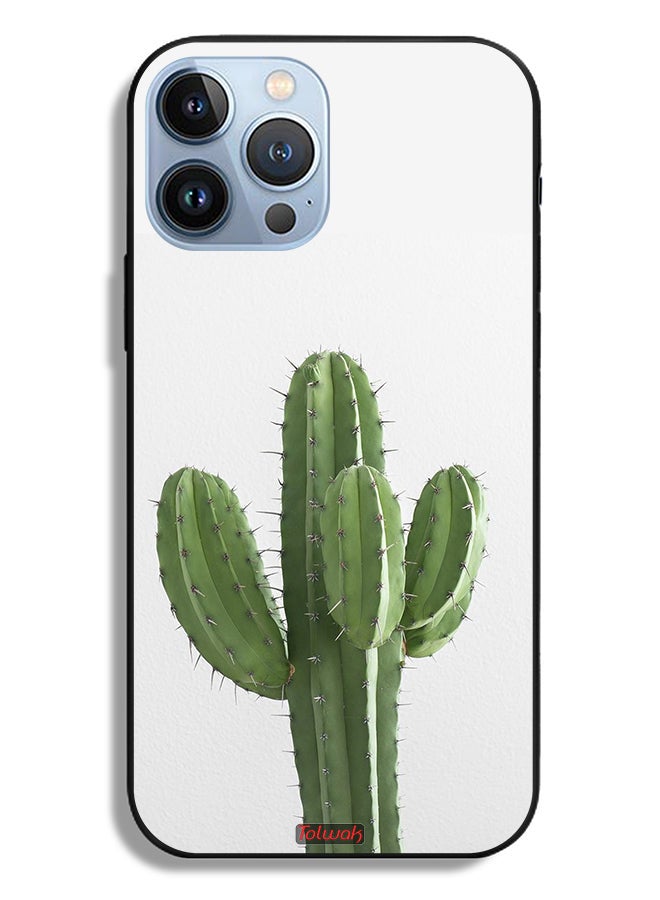 Tolwak Apple iPhone 13 Pro Max Protective Case Cactus Plant - Image 2
