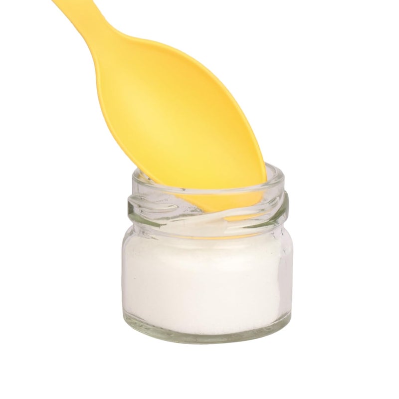 Pure Source India Round Mini Glass Jar Containers, Food Grade and BPA Free With Airtight Metal Gold Color Cap - 20 Gram, Pack of 18 Pieces, Clear - Image 4