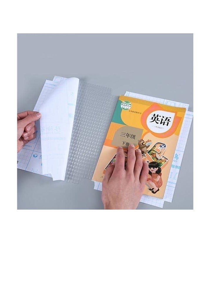30 قطعة من غلاف كل كتاب، غلاف ورقي شفاف، غلاف الكتاب، مقاوم للماء، غطاء حماية للكتب المدرسية، غلاف كتاب ذاتي اللصق، ملصق ورقي - Image 2