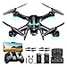 Hiturbo Drone with 1080P Camera for Beginners Remote Control Quadcopter with Gestures Selfie Altitude Hold One Key Start 3D Flips 2 Batteries Toy for Beginners Black - Image 3