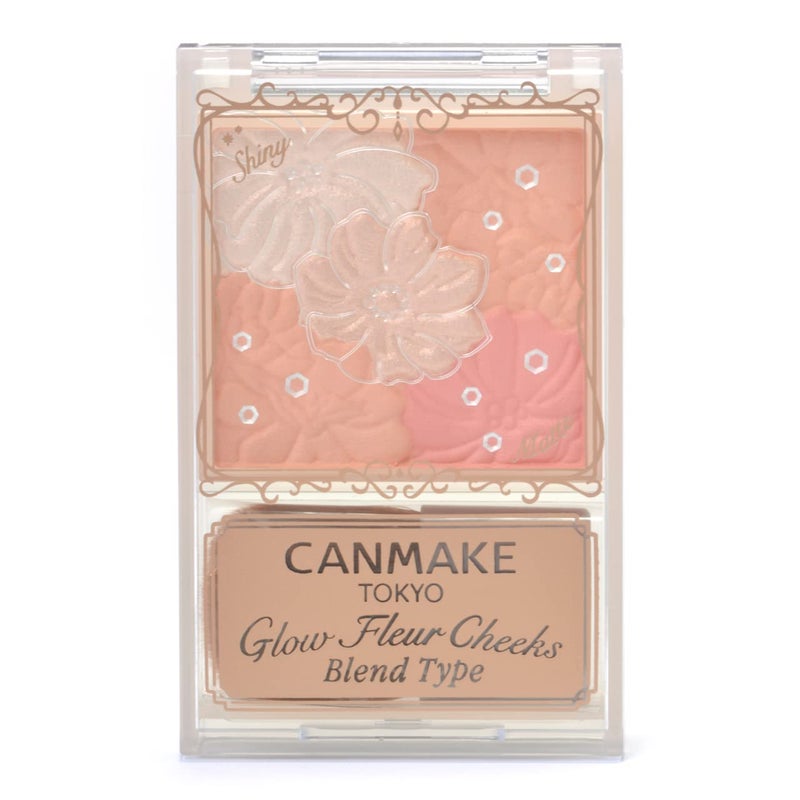 CANMAKEGlow Fleur Cheeks Blend Type B01 Cotton Coral