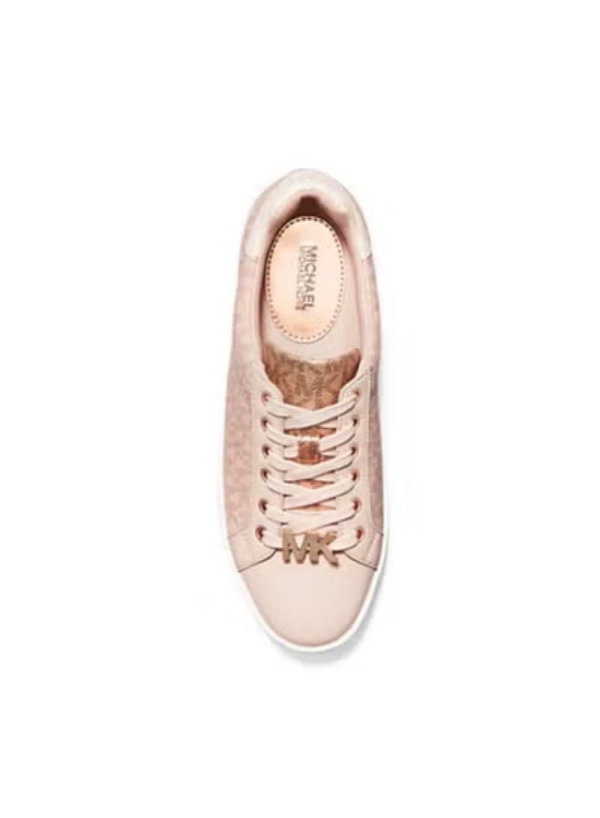Michael Kors Women’s Monogram Logo Trainer – Pink, Size 10 - Image 3