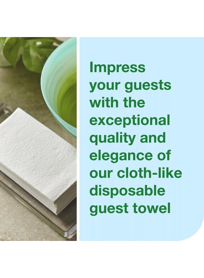 Tork LinStyle Valet Guest Towel White, 1/6 Fold, 5 x 100 Towels, 716001 - Image 5