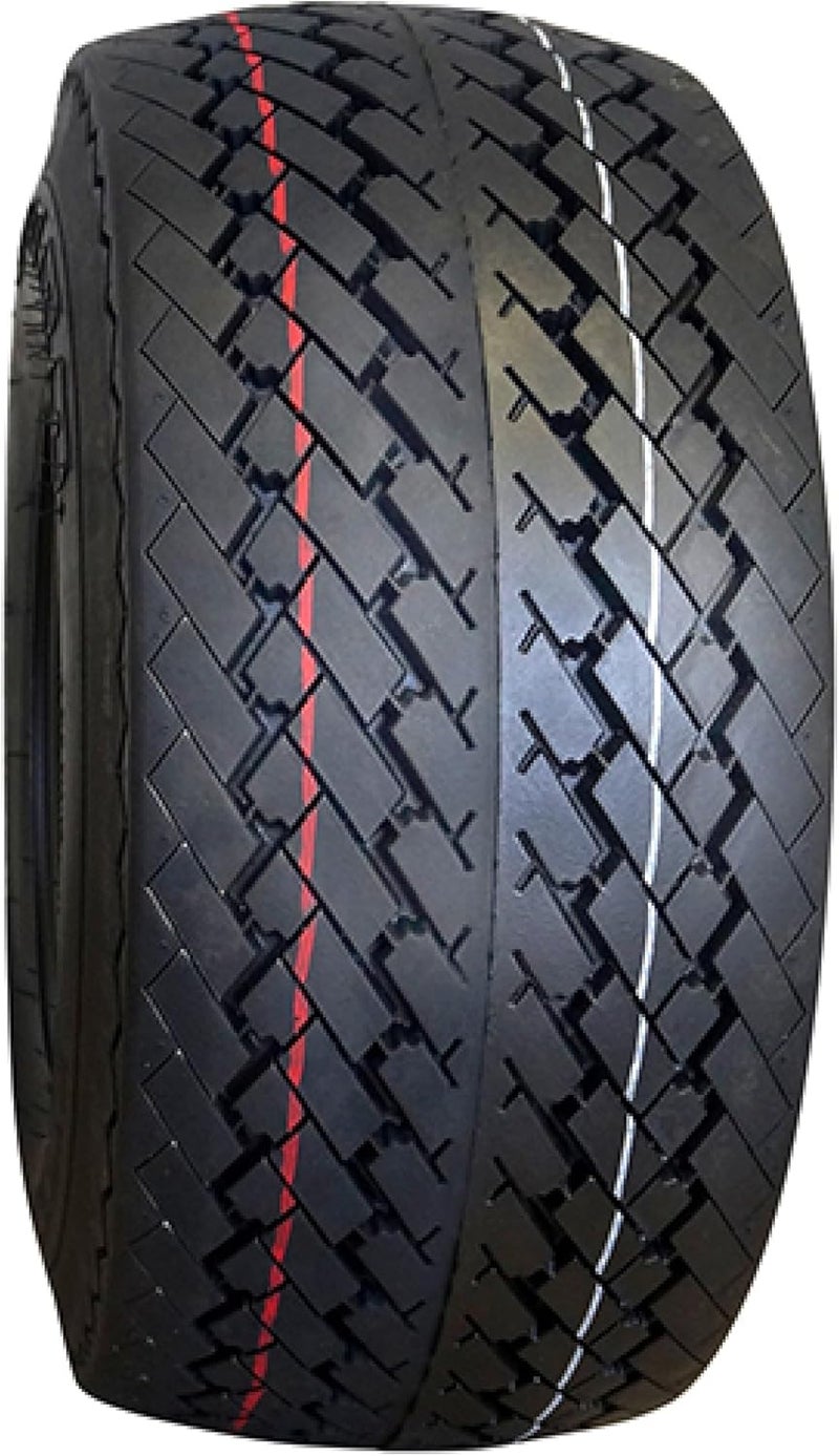 Red Hawk TIR-291 Tire - Duro Excel Sawtooth, 18x8.5-8 6 Ply for Golf Carts - Image 1