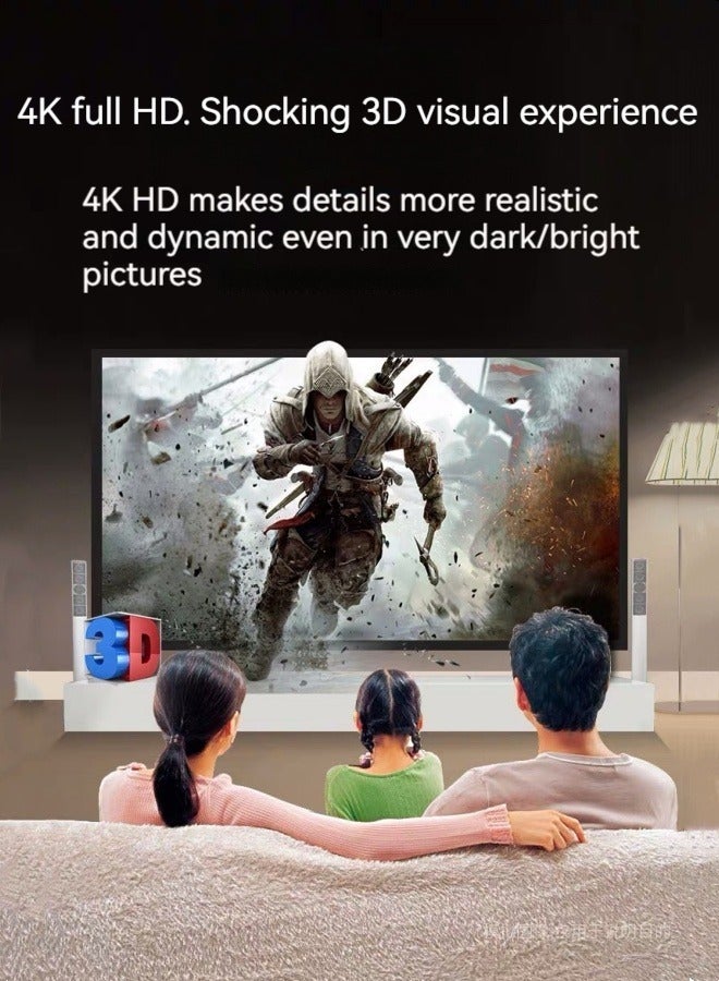Home Office HD 1080p Mobile Phone Screen WiFi Wireless LED Smart Projector  - Image 4
