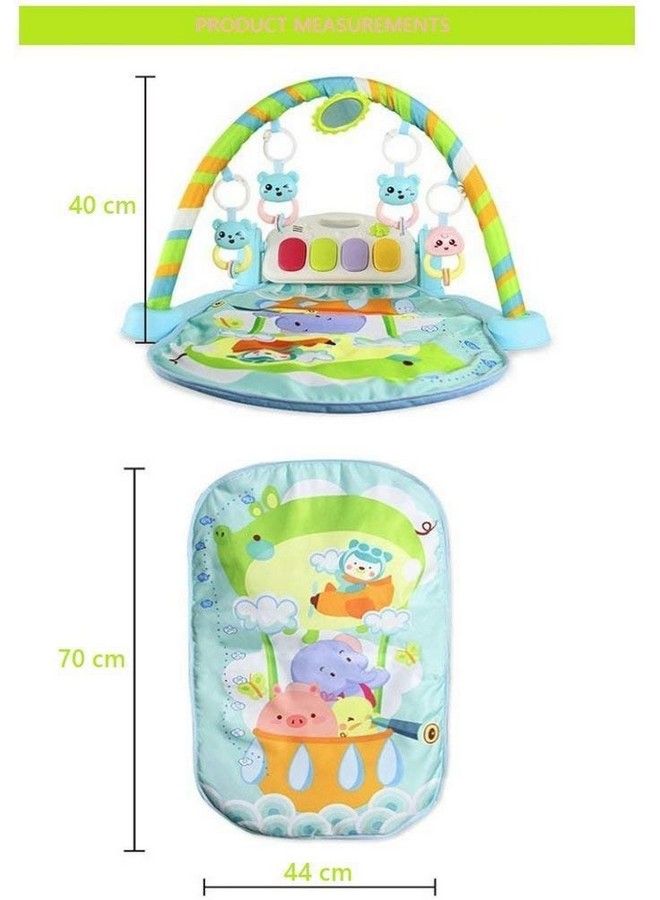 Magicwand Plastic Multifunction Piano Baby Gym & Fitness Rack【6 Months & Up】【Pack Of 1】【Pink】 - Image 4