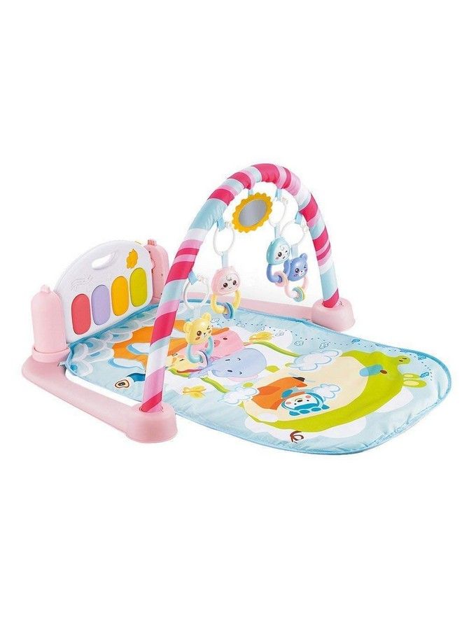 Magicwand Plastic Multifunction Piano Baby Gym & Fitness Rack【6 Months & Up】【Pack Of 1】【Pink】 - Image 2