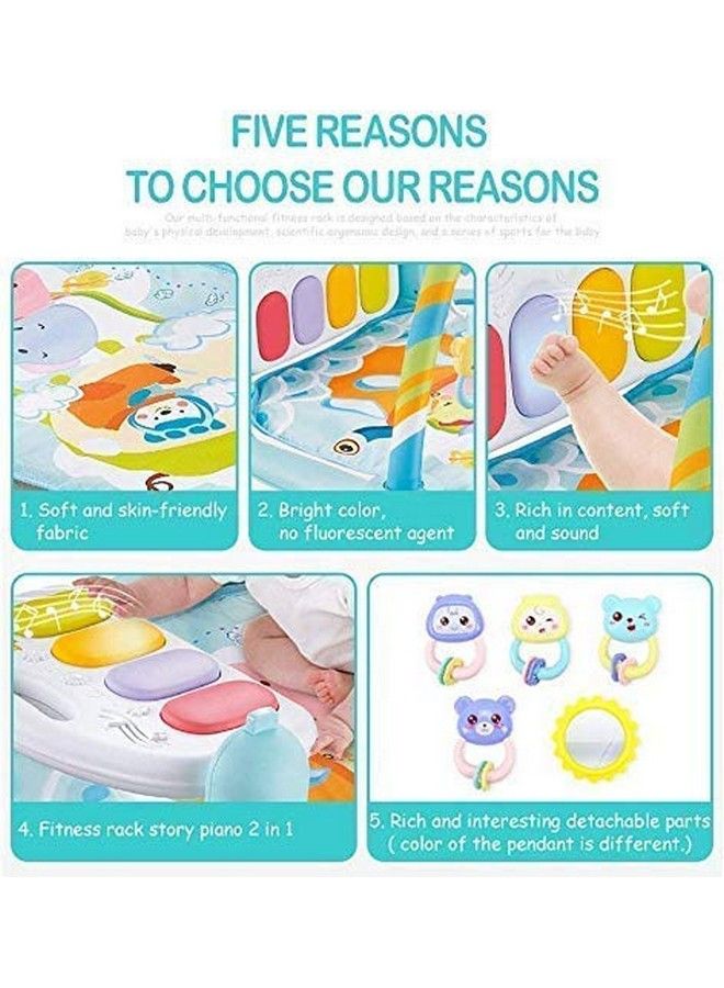 Magicwand Plastic Multifunction Piano Baby Gym & Fitness Rack【6 Months & Up】【Pack Of 1】【Pink】 - Image 5