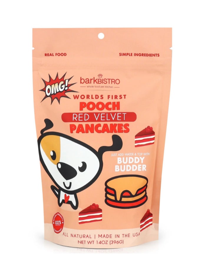 بارك بيسترو بان كيك بوش – بان كيك طبيعية 100٪ للكلاب، مصنوعة في الولايات المتحدة الأمريكية،[ 396 جرام | 14 أونصة] 🐶 - Image 1