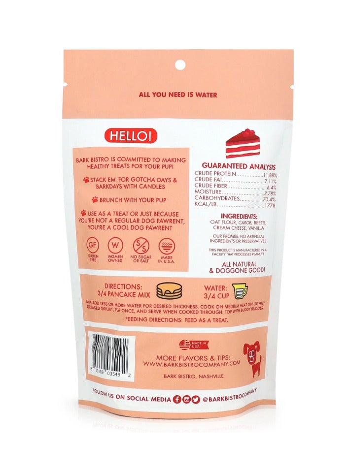 بارك بيسترو بان كيك بوش – بان كيك طبيعية 100٪ للكلاب، مصنوعة في الولايات المتحدة الأمريكية،[ 396 جرام | 14 أونصة] 🐶 - Image 2