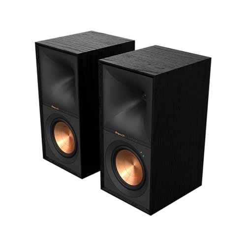Klipsch R-50PM Powered Speakers with 5.25" Woofers, Black - Image 1