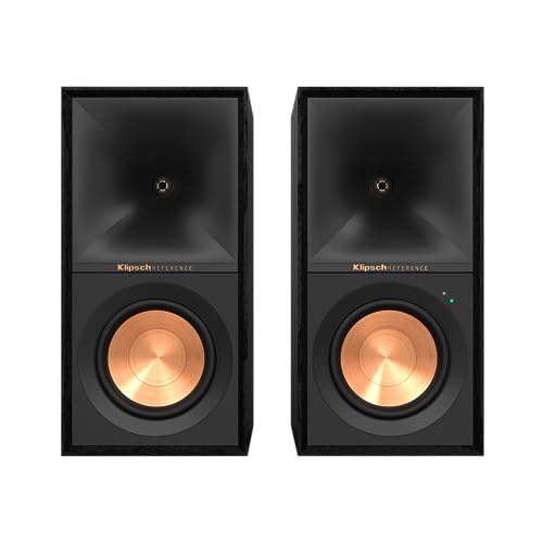 Klipsch R-50PM Powered Speakers with 5.25" Woofers, Black - Image 3