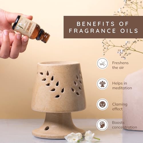 Aromahpure Fragrance Oil | 30 ml | Jasmine Aroma Oil for Home Fragrance | Best for Aromatherapy | Helps in Concentration & Meditation | Used in Diffusers, Candles, Air Fresheners, Soaps. Pack of 2 - Image 5
