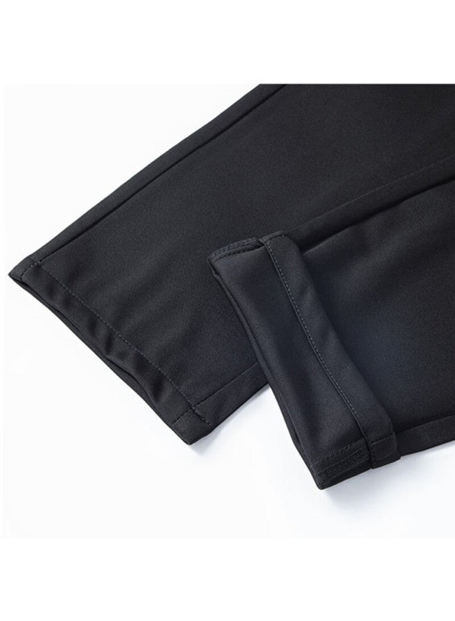 Tucano Tucano Casual Pants For Men, Business Casual Stylish Dress Pants, Elastic Slim Fit Versatile Trousers, Men's Clothing, Black, Size 38 - Image 3