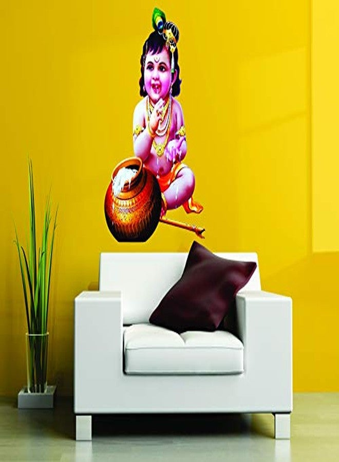 Sticker Studio BAL Krishna Wall Sticker & Decal (PVC Vinyl,Size -58 CM X 40 CM) - Image 3