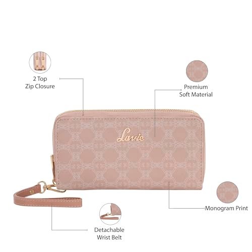 Lavie Mono Savy Women's Zip Wallet | Ladies Purse Handbags - Image 2