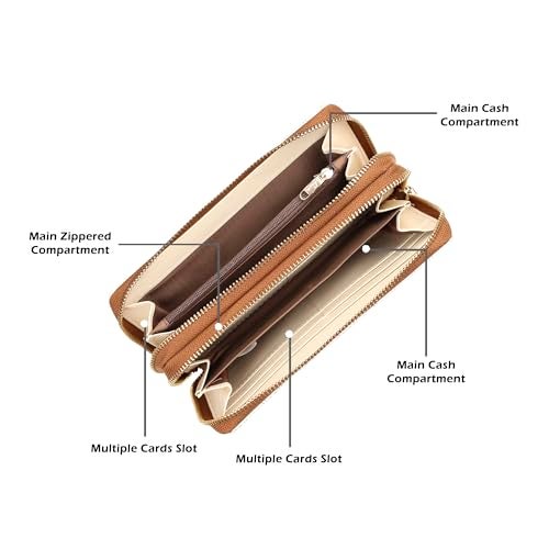Lavie Mono Savy Women's Zip Wallet | Ladies Purse Handbags - Image 4