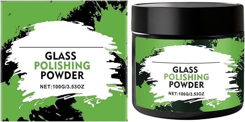 Glass Polishing Powder 100g Easy Apply For Vehicle Windshield Repair - Image 2