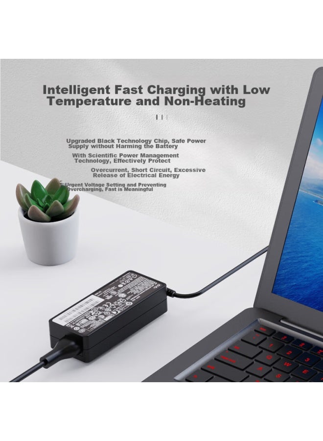 Elei Lenovo E480 E485 E580 E585 S2 Yoga Laptop 20v 3.25a/15v 5v 9v 3a Thunderbolt Usb-c Power Adapter Cable Type-c Charger - Image 4