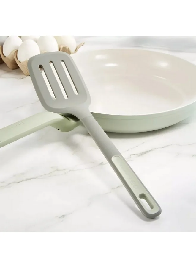 Berghoff Leo Balance Dishwasher Proof Slotted Turner Grey 4.5 x 8 x 35 cm 3950416