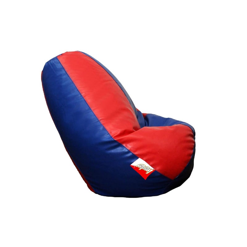 LAZYBAG Bean Bag Chair Furniture for Kids XXXL Bean Bag Cover Playing Video Games or Relaxing for classrooms daycares Libraries or Work from Home Red and Bean 3XL Size - Image 5
