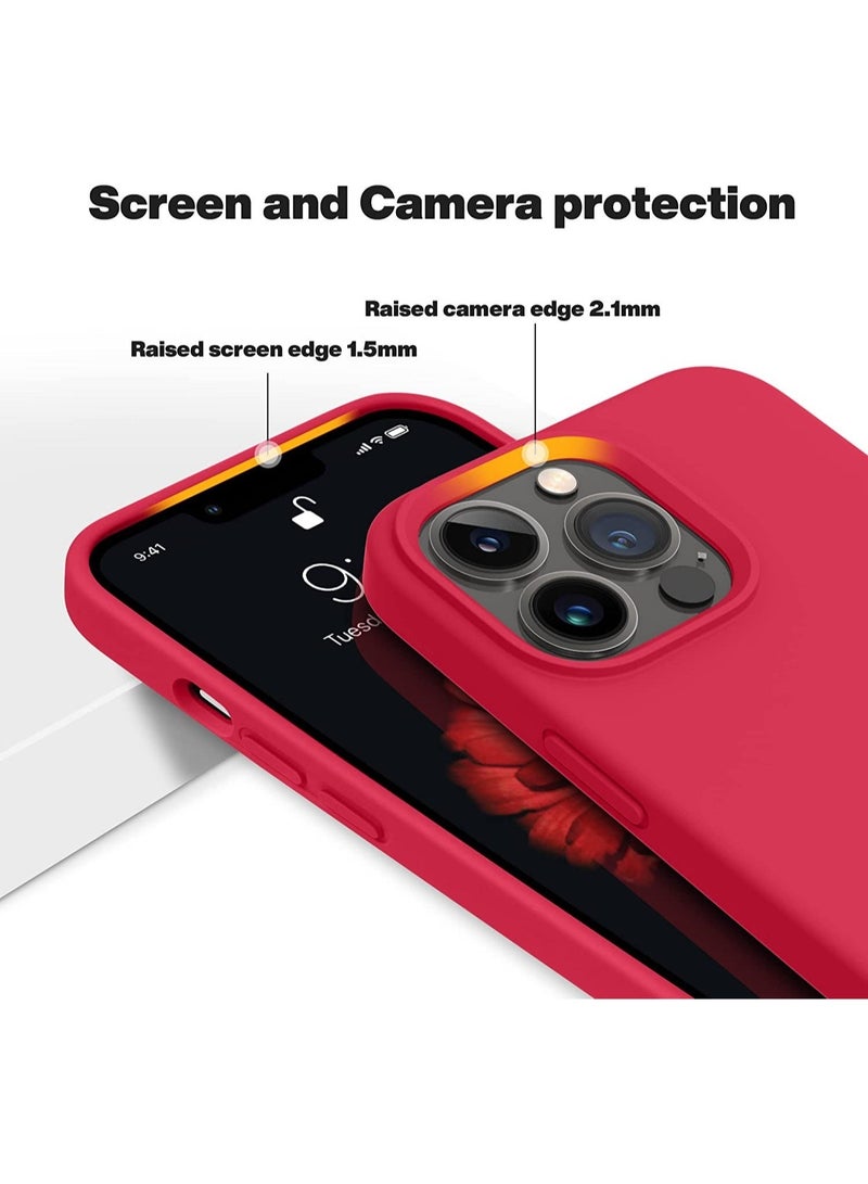 MUNTAQI Designed for iPhone 13 Pro Max Case Silicone Shockproof Slim Thin Phone Case for iPhone 13 Pro Max 6.7 inch - Image 4