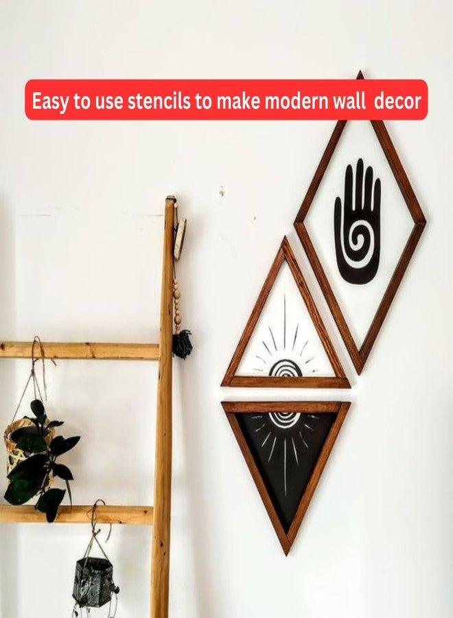 Zippy Flora مجموعة قوالب وقوالب Zippy Flora MDF للمشاريع اليدوية والحرفية (قالب مخروط الآيس كريم + قالب (مجموعتان)) - Image 5