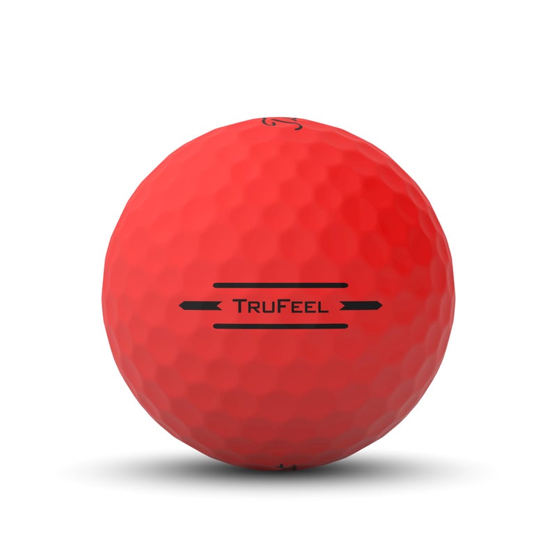 Titleist TruFeel Golf Balls, Matte Red (One Dozen) - Image 3