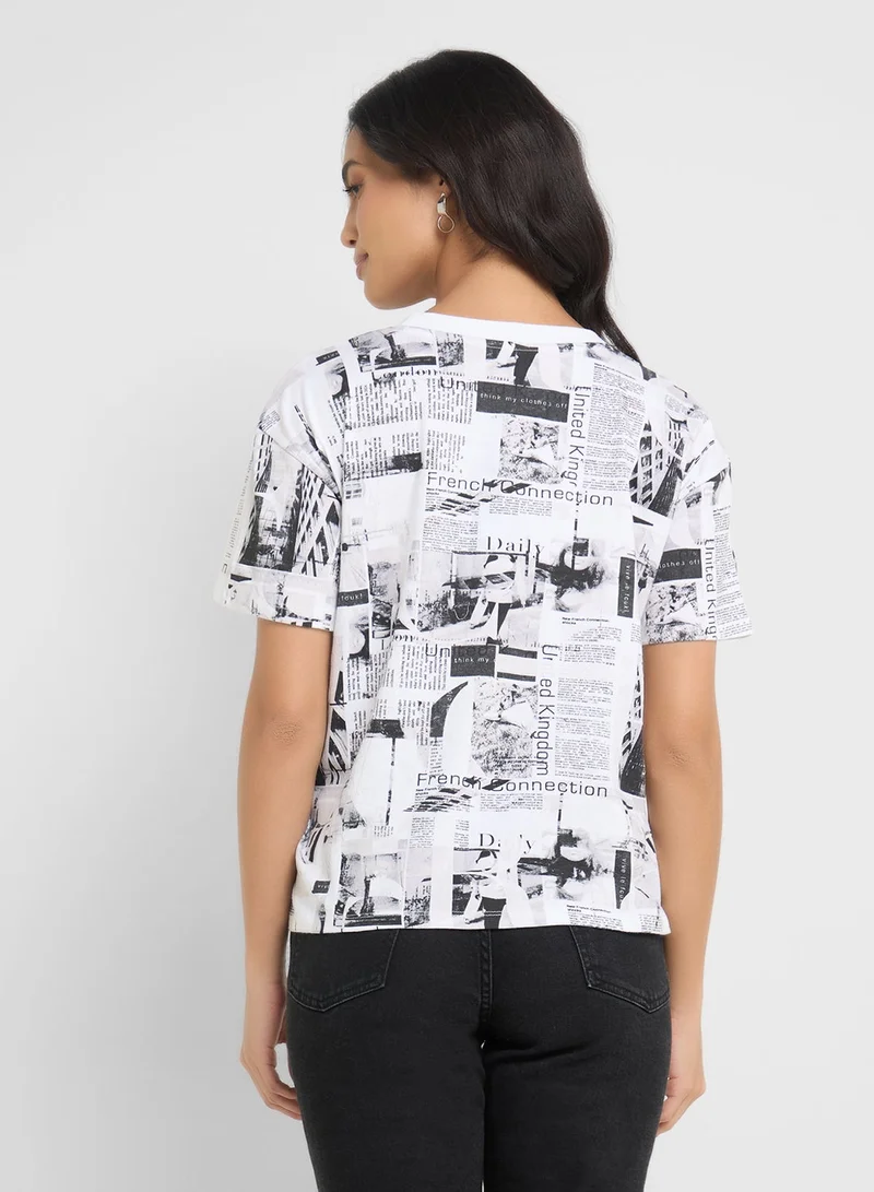 French Connection Atlantis Dori T-Shirt