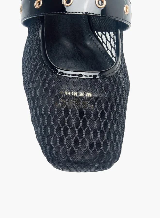 Celeste Womens Textured Slip-On Ballerina Shoes