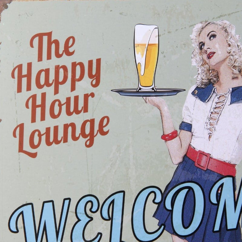 klarako 20x30cm Vintage Metal Tin Wall Sign Plaque Poster for Cafe Bar Pub - Image 2