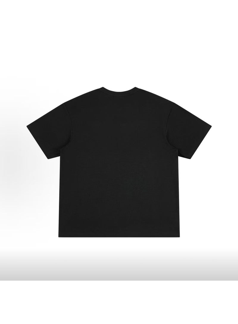 Dickies Yellow Distressed Gear Print Black T-Shirt Size 5XL - Image 3