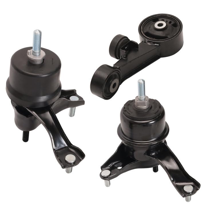 JAVOUKA 3pcs Engine Motor Mount and Transmission Mount Compatible with Lexus ES350 2007-2012 V6 3.5L OE A4288,A62060 Front Right Motor Mount Transmission Mount Rear Torque Strut Mount - Image 1