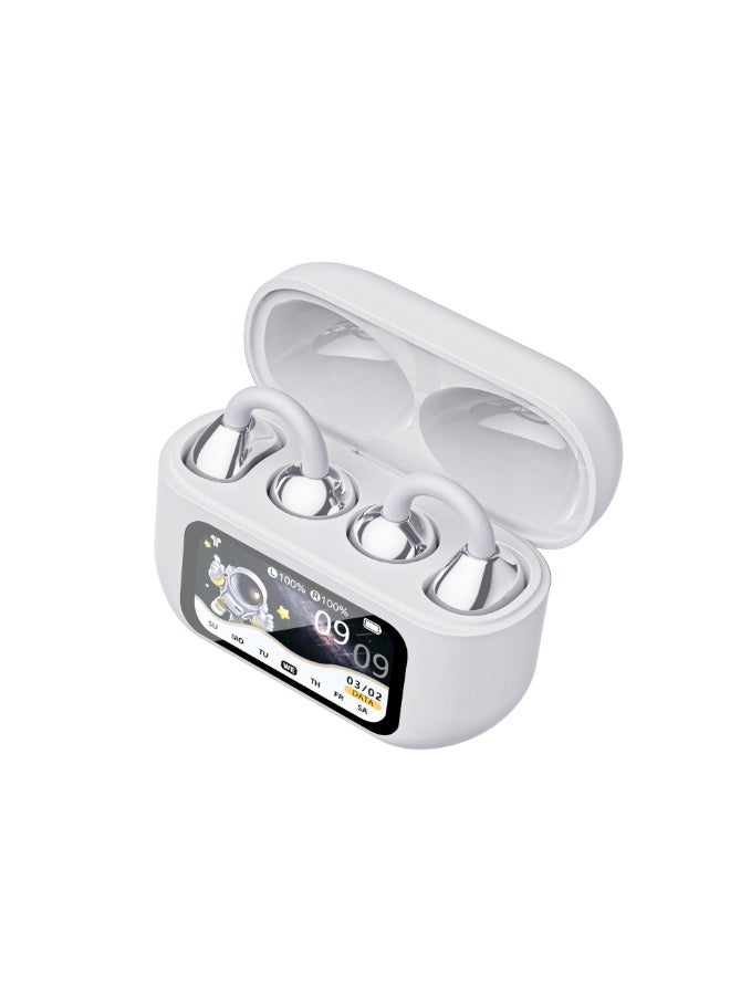 2026 Flagship True Wireless Bone Conduction Sports Earphones | Smart Touchscreen | AI Noise Cancellation | Long Battery Life | IPX8 Waterproof | Compatible with Apple Huawei etc. - Image 3