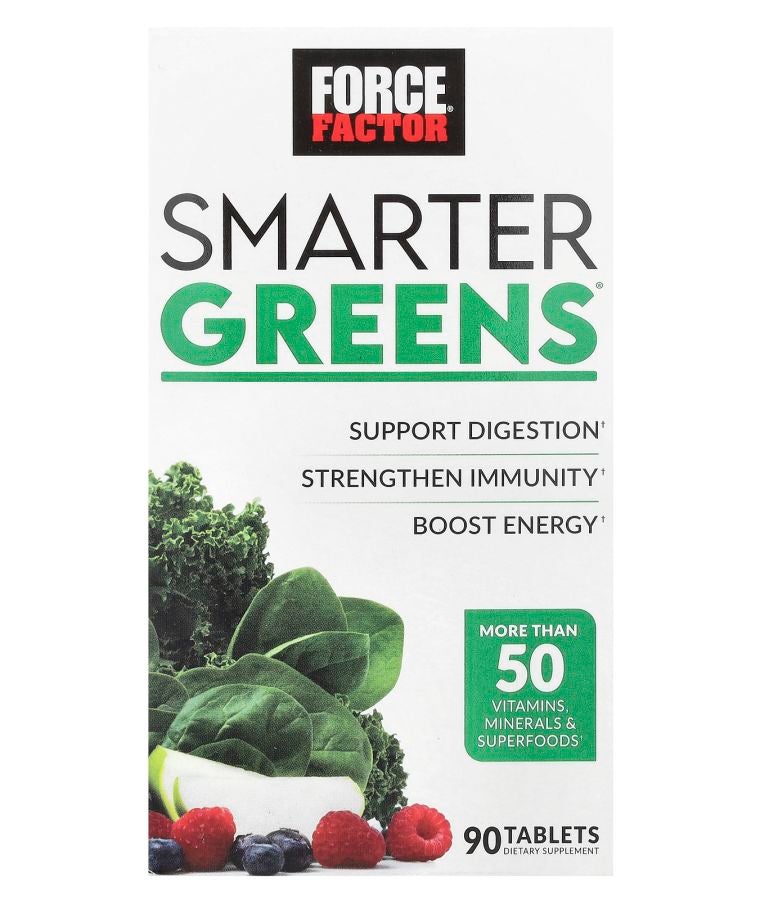 Force Factor Smarter Greens® 90 Tablets