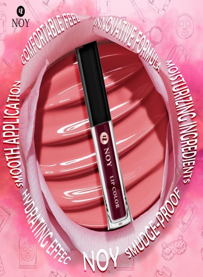 Noy Liquid Matte Lipstick Festival Pack of 4 Limited Shades Wine, Red, Pruple, Maroon Shades - Image 5