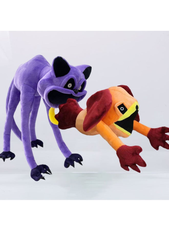 Long Legs Mutant BOSS Sleepy Cat Sun Dog Duel Bobby 3 Horror Smile Animal Plush Toy Doll-Specifications:In Stock-Color:[care Combination] Long-legged Sleepy Cat Eat The Sun Dog Back Leg Combination - Image 4