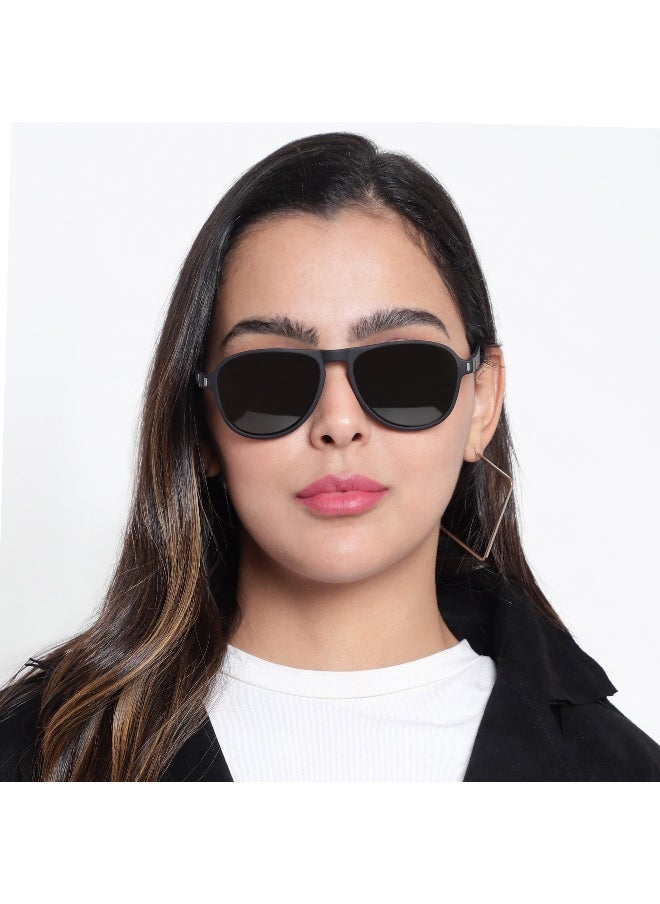 Woggles - Jet polarized aviator sunglasses - Image 1