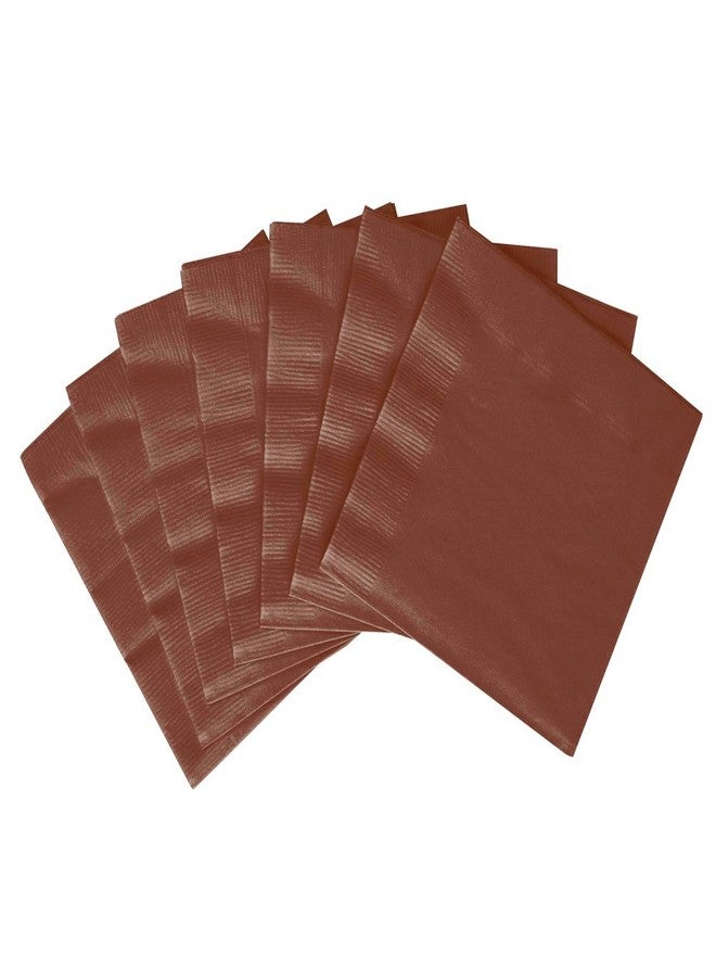 Amscan Chocolate Brown 2-Ply Dinner Napkins | Pack of 20 | Party Supply - Image 3